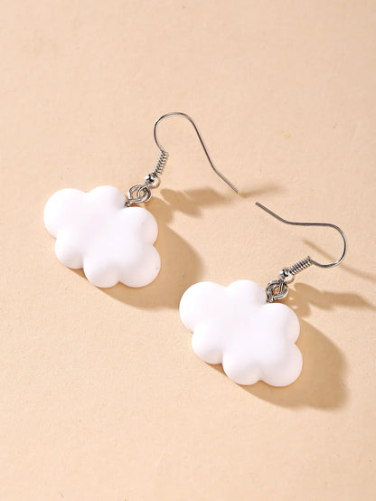 Cartoon Cute Cloud Earrings