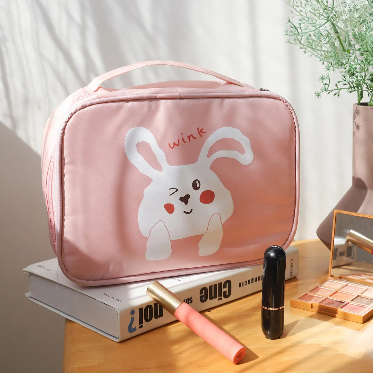 Cartoon Cute Waterproof Storage Bag Travel Cosmetics Cosmetic Bag Lazy Wash Bag High Value Storage Bag Wholesale