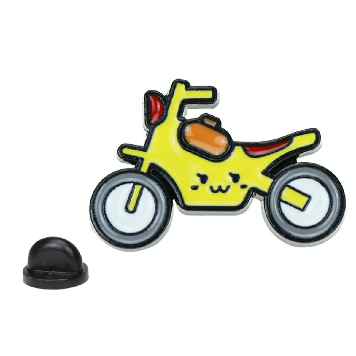 Cartoon Dripping Oil Motorcycle Simple Alloy Brooch Corsage Wholesale