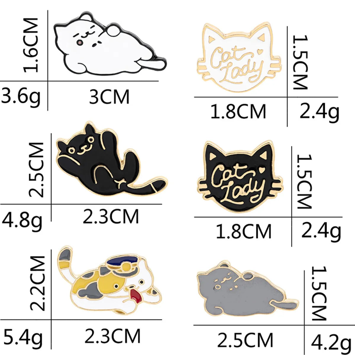 Cartoon Style Animal Alloy Enamel Unisex Brooches