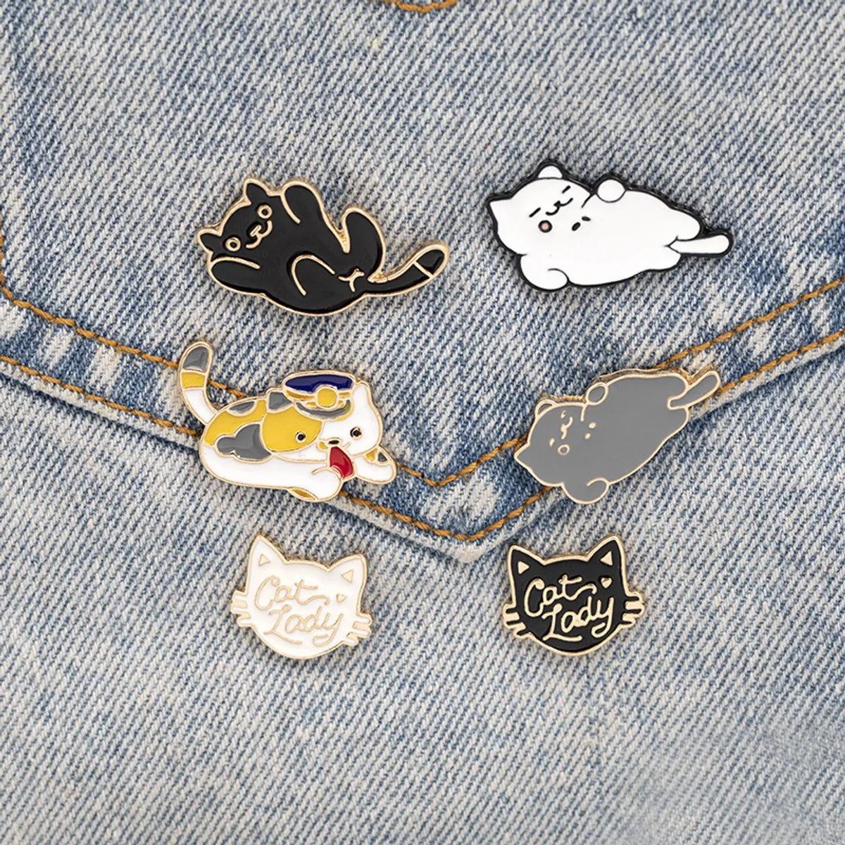 Cartoon Style Animal Alloy Enamel Unisex Brooches