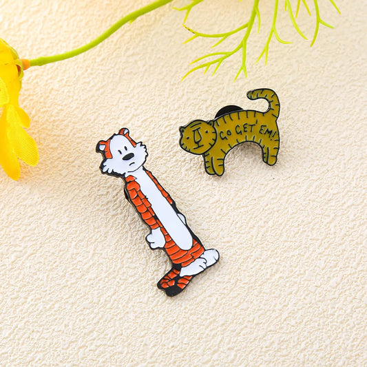 Cartoon Style Animal Alloy Enamel Unisex Brooches