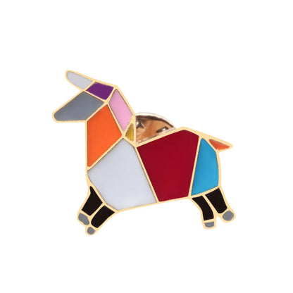 Cartoon Style Animal Alloy Enamel Unisex Brooches