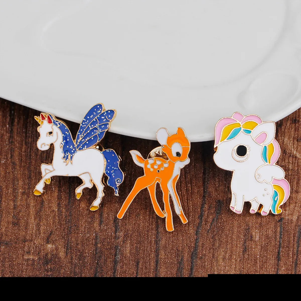 Cartoon Style Animal Alloy Plating Unisex Brooches