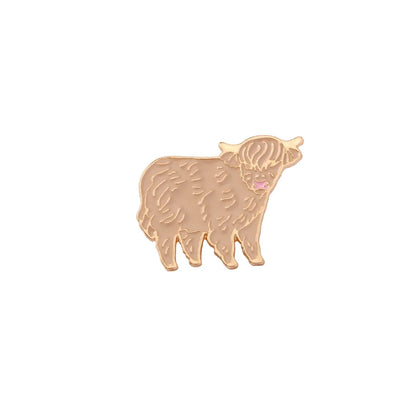 Cartoon Style Animal Alloy Plating Unisex Brooches