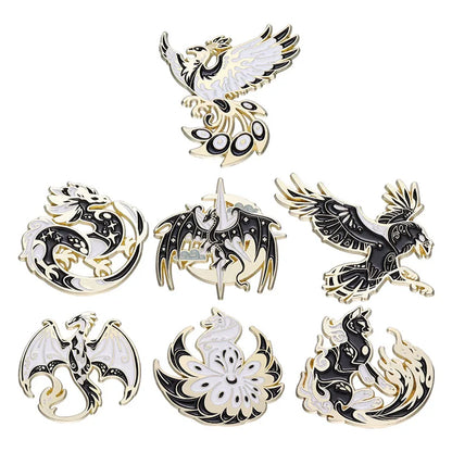 Cartoon Style Animal Alloy Plating Unisex Brooches