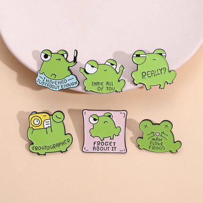 Cartoon Style Animal Alloy Plating Unisex Brooches