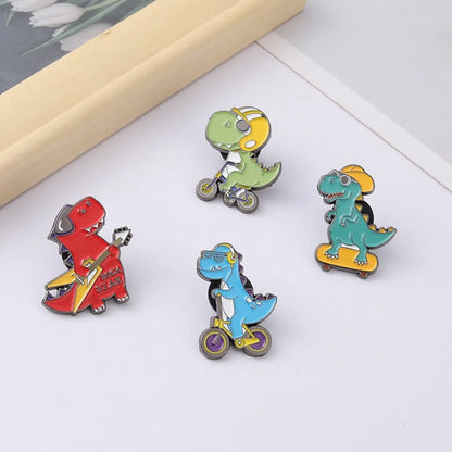 Cartoon Style Animal Alloy Plating Unisex Brooches