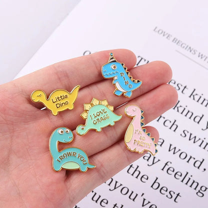 Cartoon Style Animal Alloy Plating Unisex Brooches