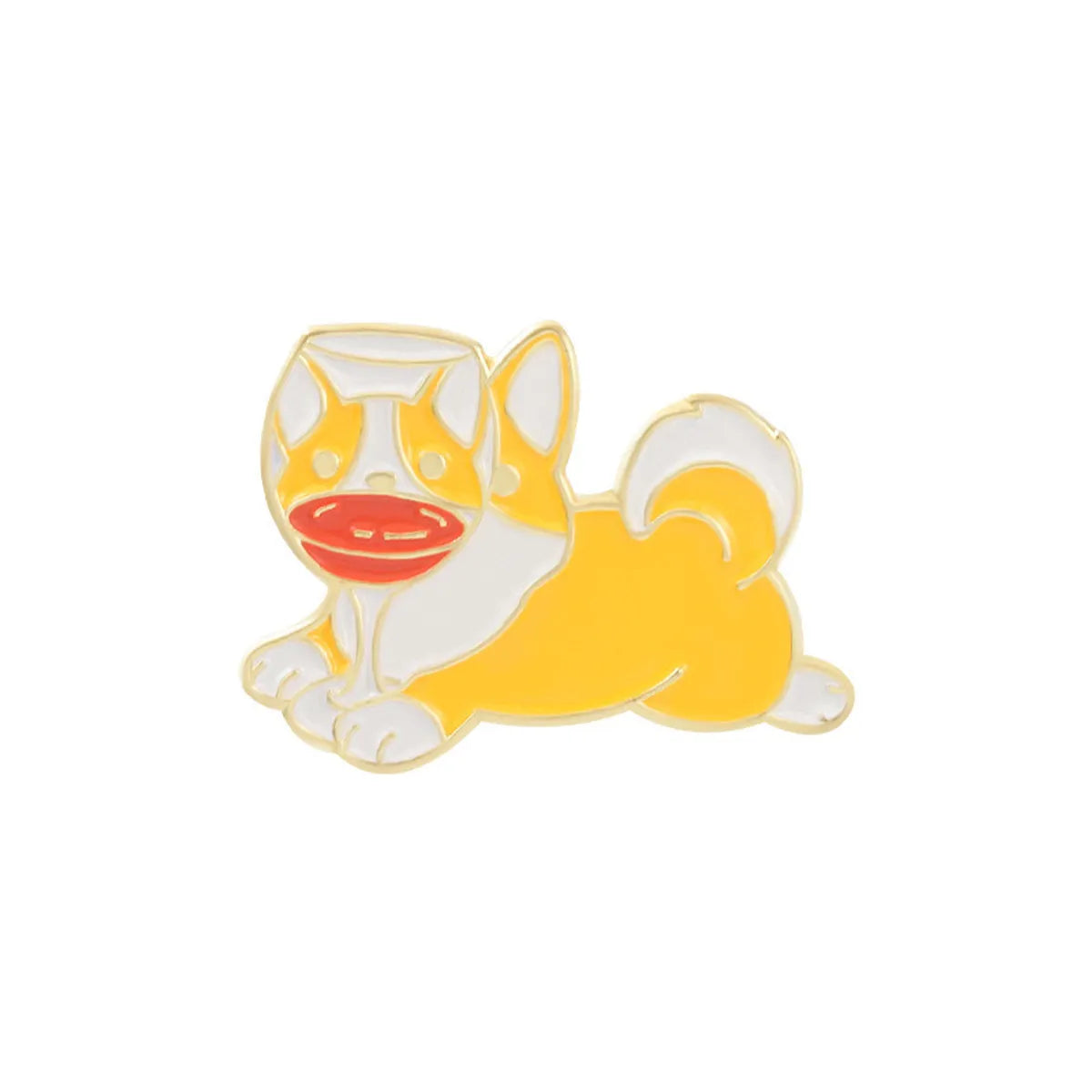 Cartoon Style Animal Alloy Stoving Varnish Unisex Brooches