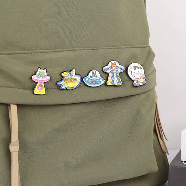 Cartoon Style Animal Cartoon Character Alloy Plating Unisex Brooches