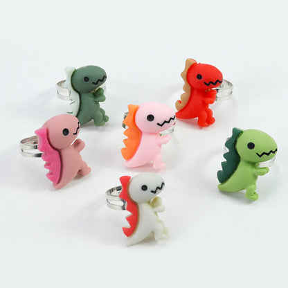 Cartoon Style Animal Dinosaur Mixed Materials Women'S Pendant Necklace