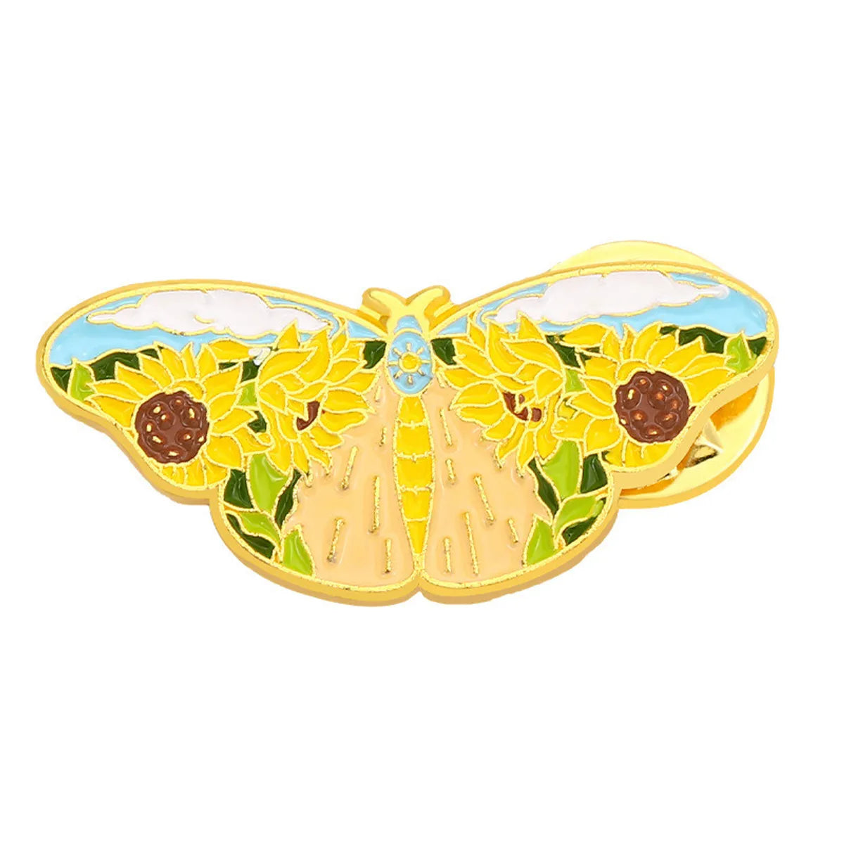 Cartoon Style Animal Insect Mushroom Alloy Stoving Varnish Plating Unisex Brooches