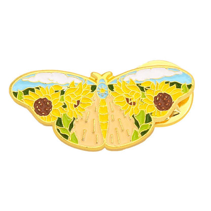 Cartoon Style Animal Insect Mushroom Alloy Stoving Varnish Plating Unisex Brooches