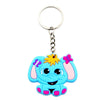 Cartoon Style Animal PVC Unisex Bag Pendant Keychain