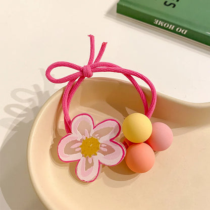 Cartoon Style Animal Resin Handmade Hair Tie 1 Piece