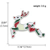 Cartoon Style Animal Santa Claus Snowman Alloy Enamel Artificial Gemstones Unisex Brooches