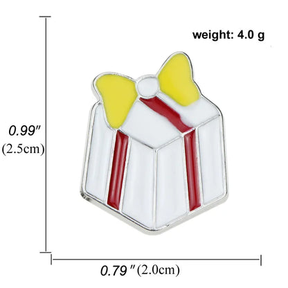 Cartoon Style Animal Santa Claus Snowman Alloy Enamel Artificial Gemstones Unisex Brooches