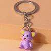 Cartoon Style Animal Synthetic Resin Alloy Keychain