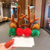 Cartoon Style Antlers Plastic Sequins Hair Clip 1 Pair