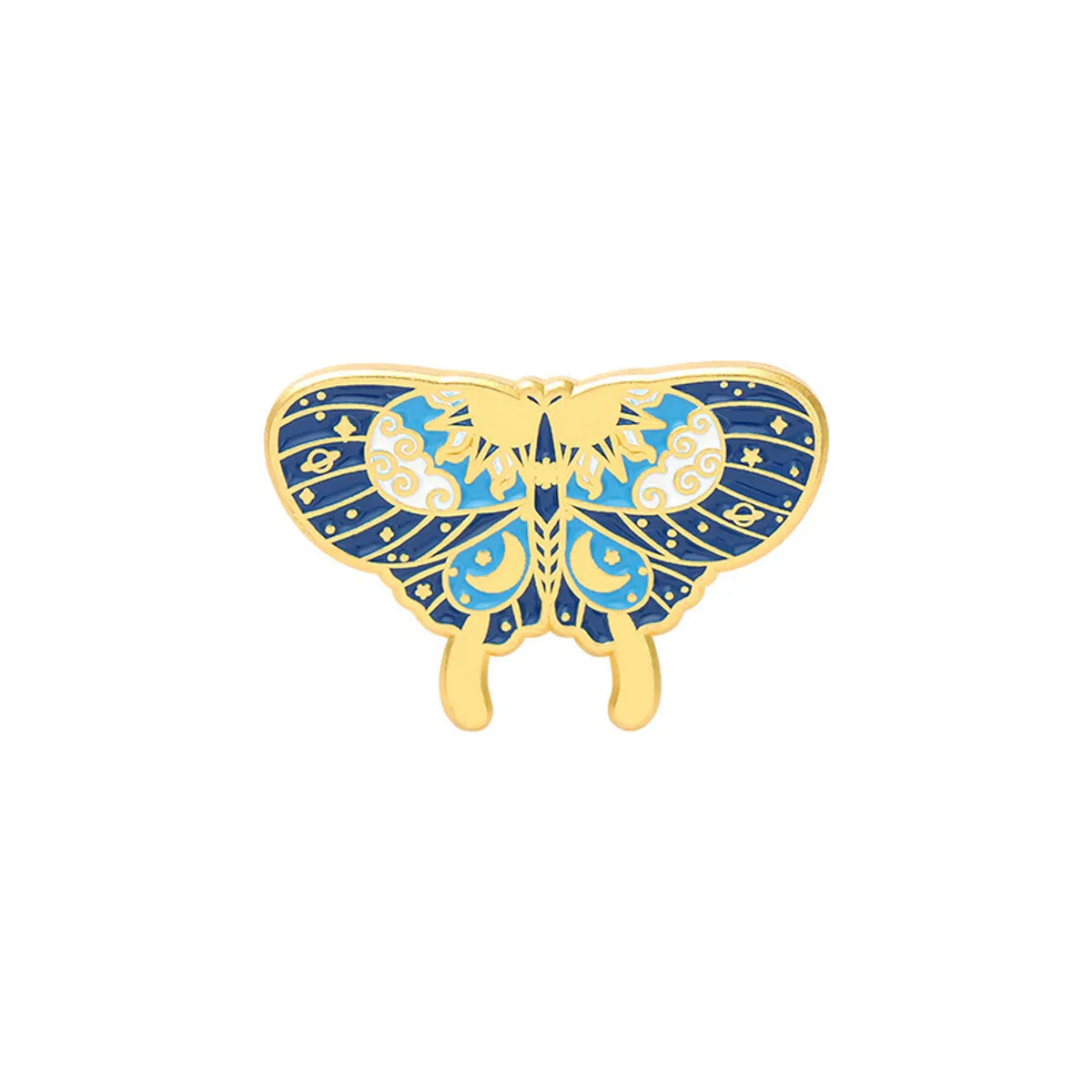 Cartoon Style Butterfly Alloy Enamel Women'S Brooches