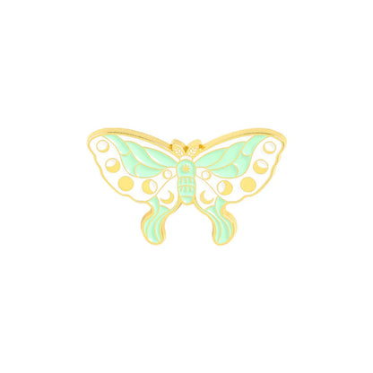 Cartoon Style Butterfly Alloy Enamel Women'S Brooches