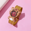 Cartoon Style Butterfly Buckle Quartz Kids Watches