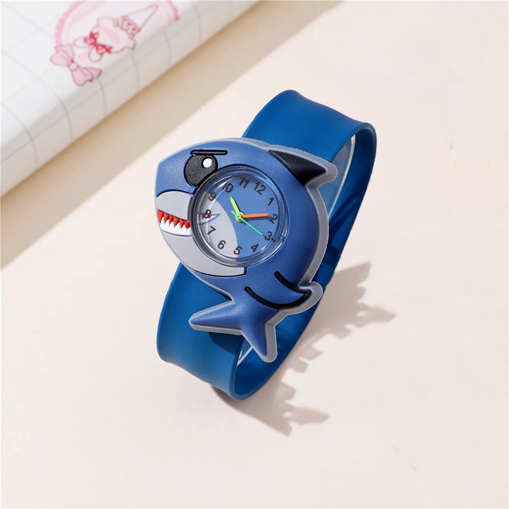 Cartoon Style Butterfly Buckle Quartz Kids Watches