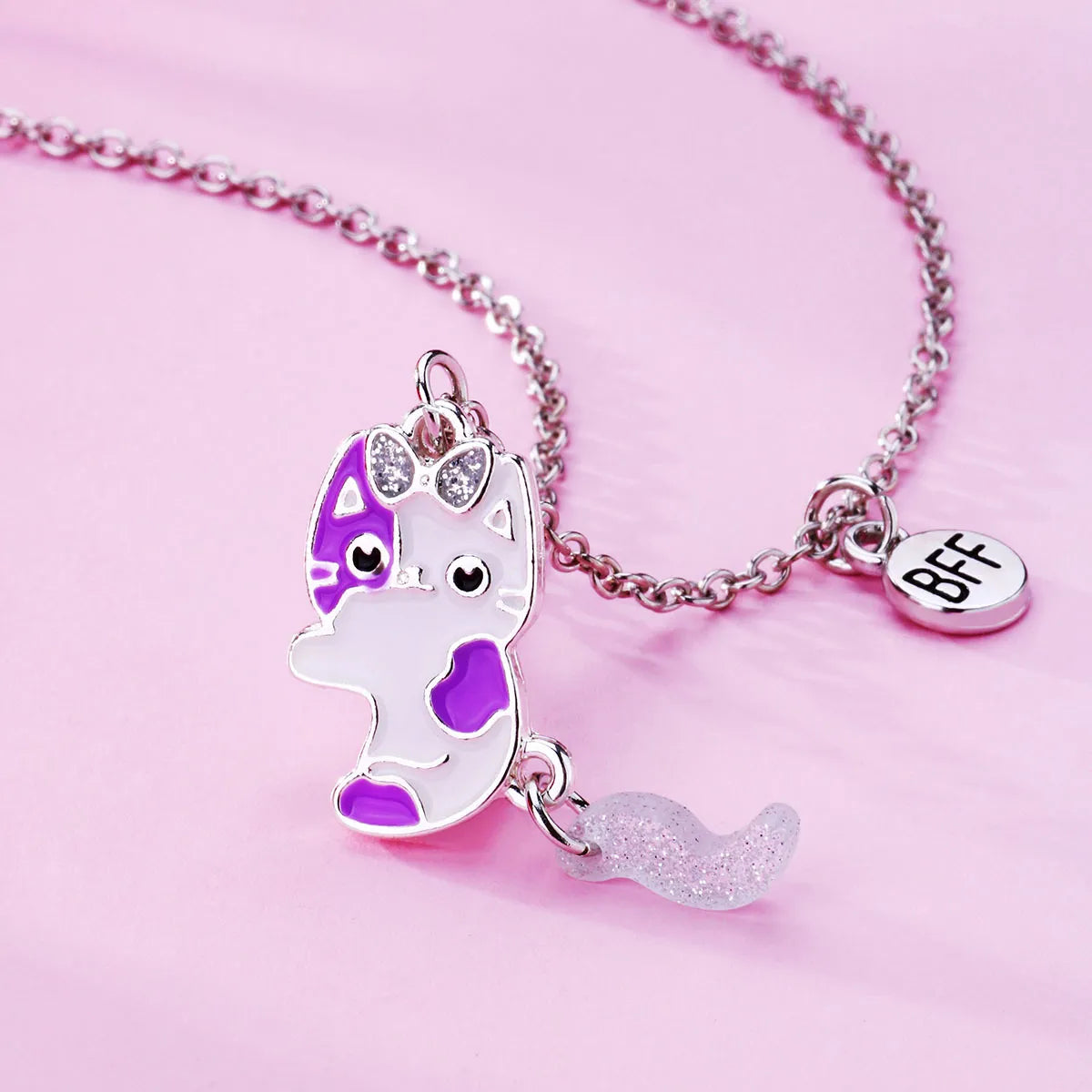 Cartoon Style Cartoon Alloy Enamel Women's Pendant Necklace 1 Set