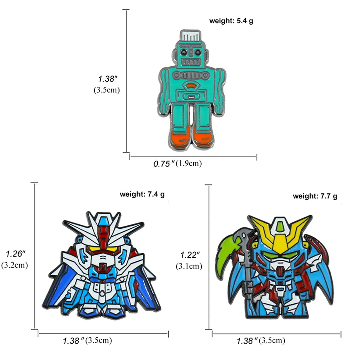 Cartoon Style Cartoon Alloy Plating Men'S Brooches