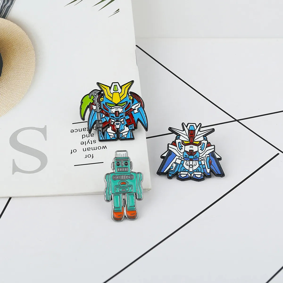 Cartoon Style Cartoon Alloy Plating Men'S Brooches