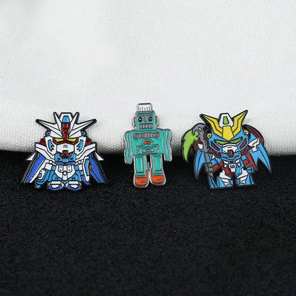 Cartoon Style Cartoon Alloy Plating Men'S Brooches