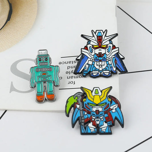 Cartoon Style Cartoon Alloy Plating Men'S Brooches