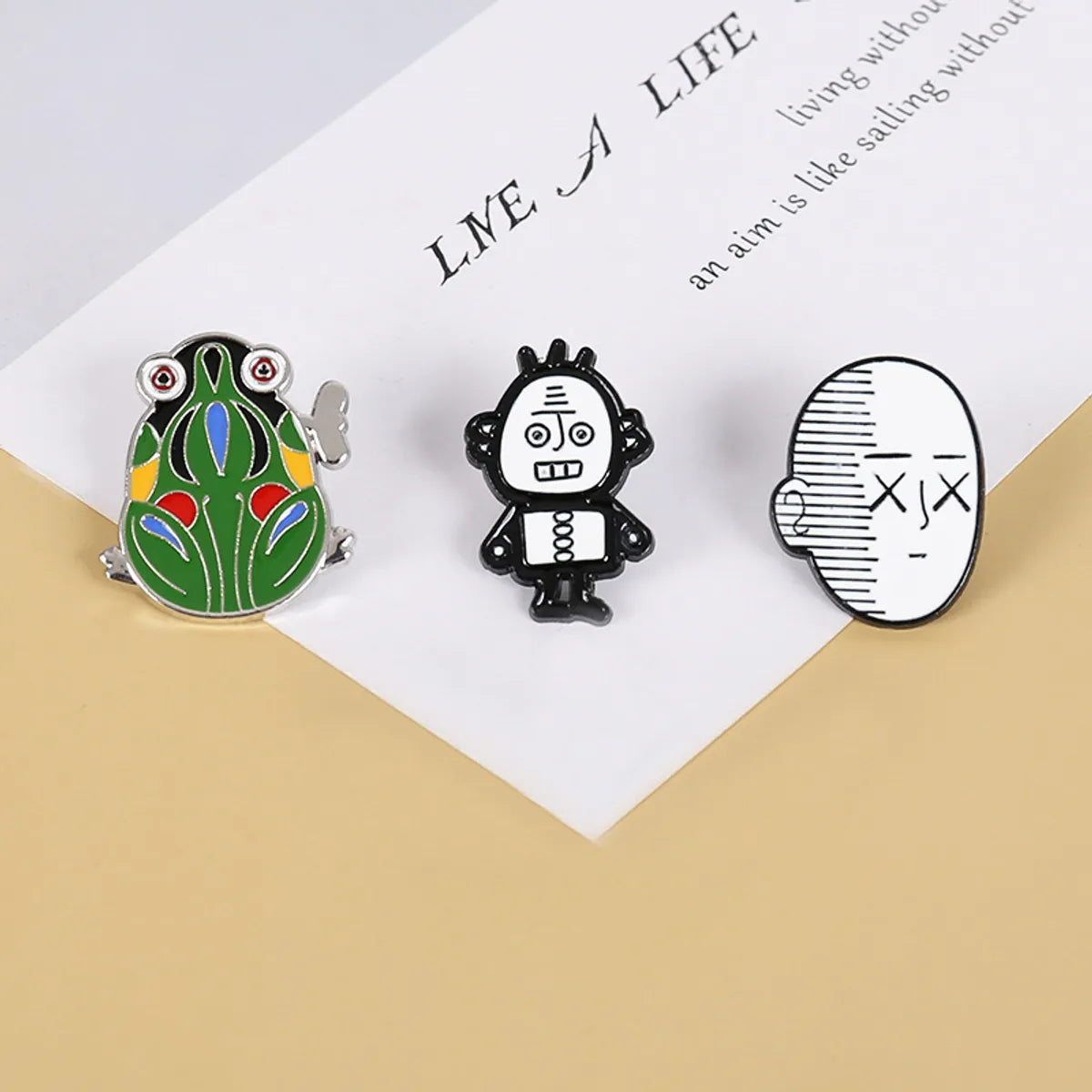 Cartoon Style Cartoon Alloy Plating Unisex Brooches