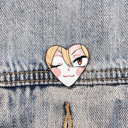 Cartoon Style Cartoon Alloy Printing Unisex Brooches