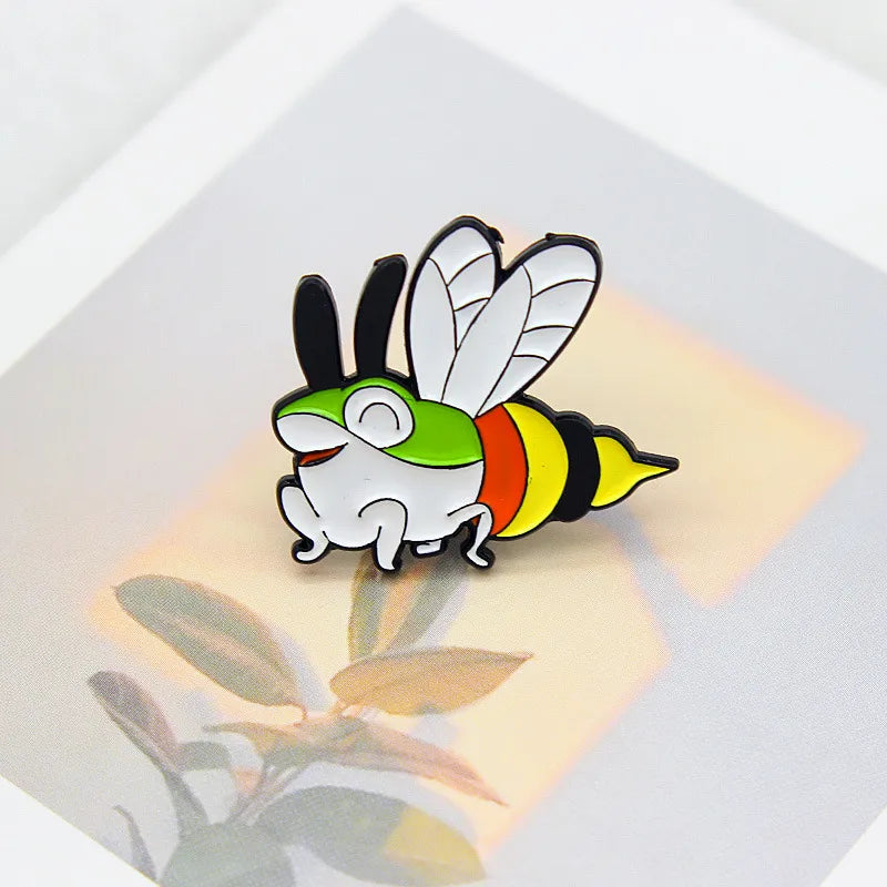 Cartoon Style Cartoon Alloy Stoving Varnish Unisex Brooches