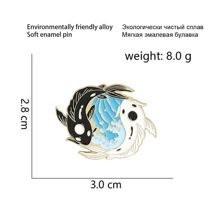 Cartoon Style Cartoon Alloy Stoving Varnish Unisex Brooches