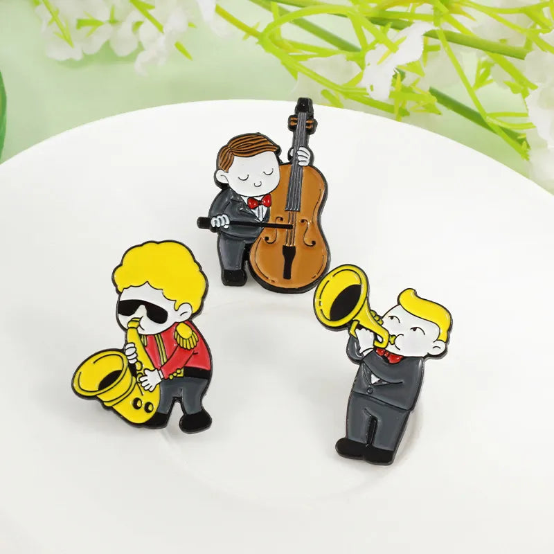 Cartoon Style Cartoon Character Alloy Enamel Unisex Brooches