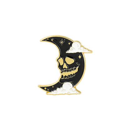 Cartoon Style Cartoon Character Alloy Inlaid Gold Brooches