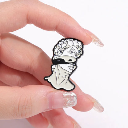 Cartoon Style Cartoon Character Alloy Plating Unisex Brooches