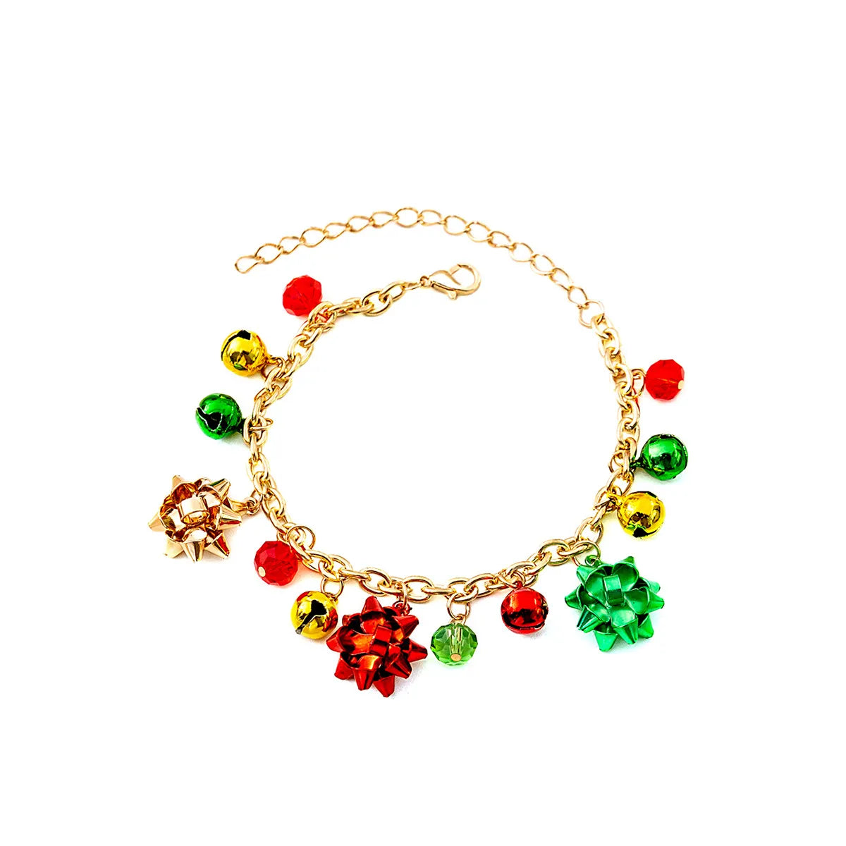 Cartoon Style Cartoon Character Alloy Resin Enamel Christmas Women's Bracelets