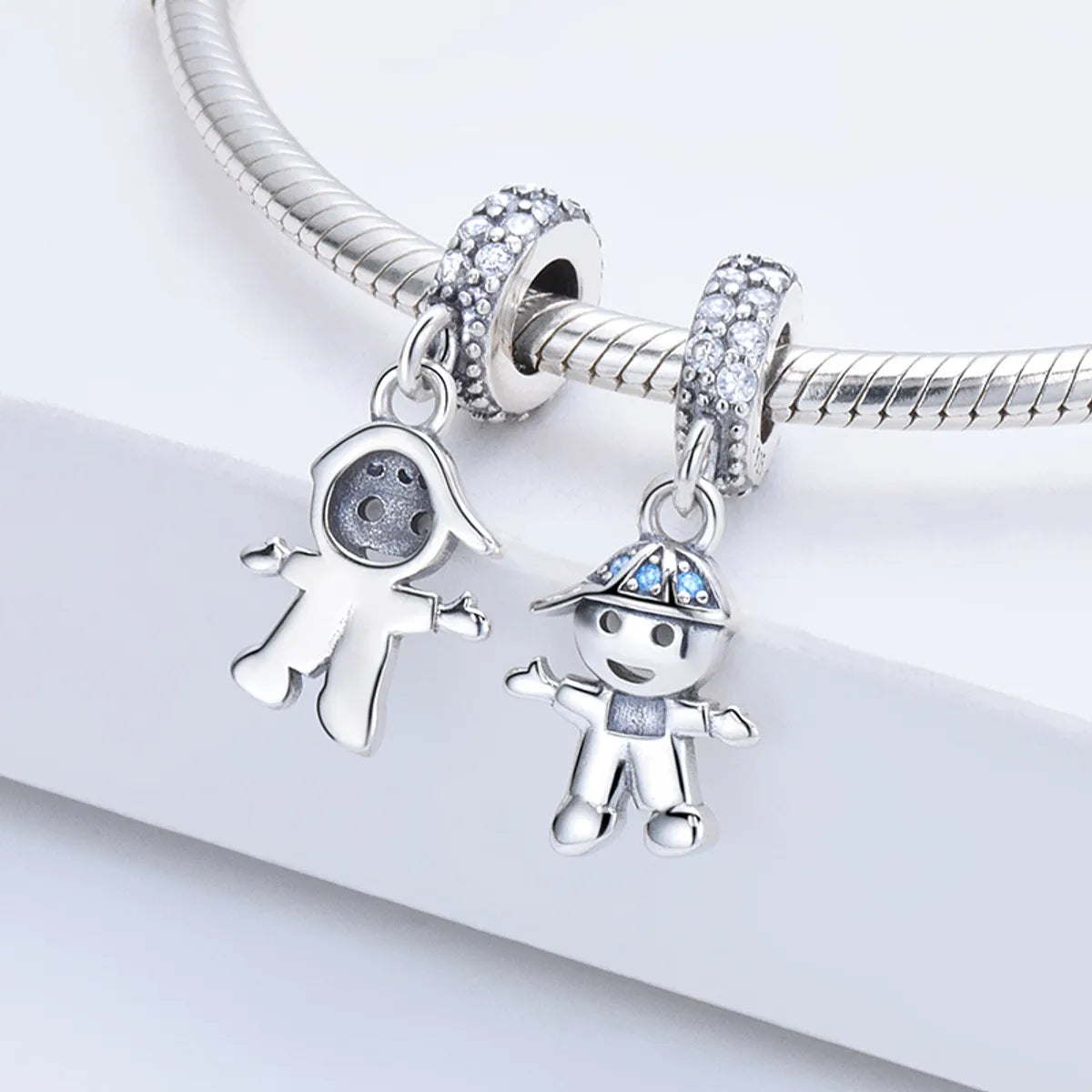 Cartoon Style Cartoon Sterling Silver Polishing Jewelry Accessories