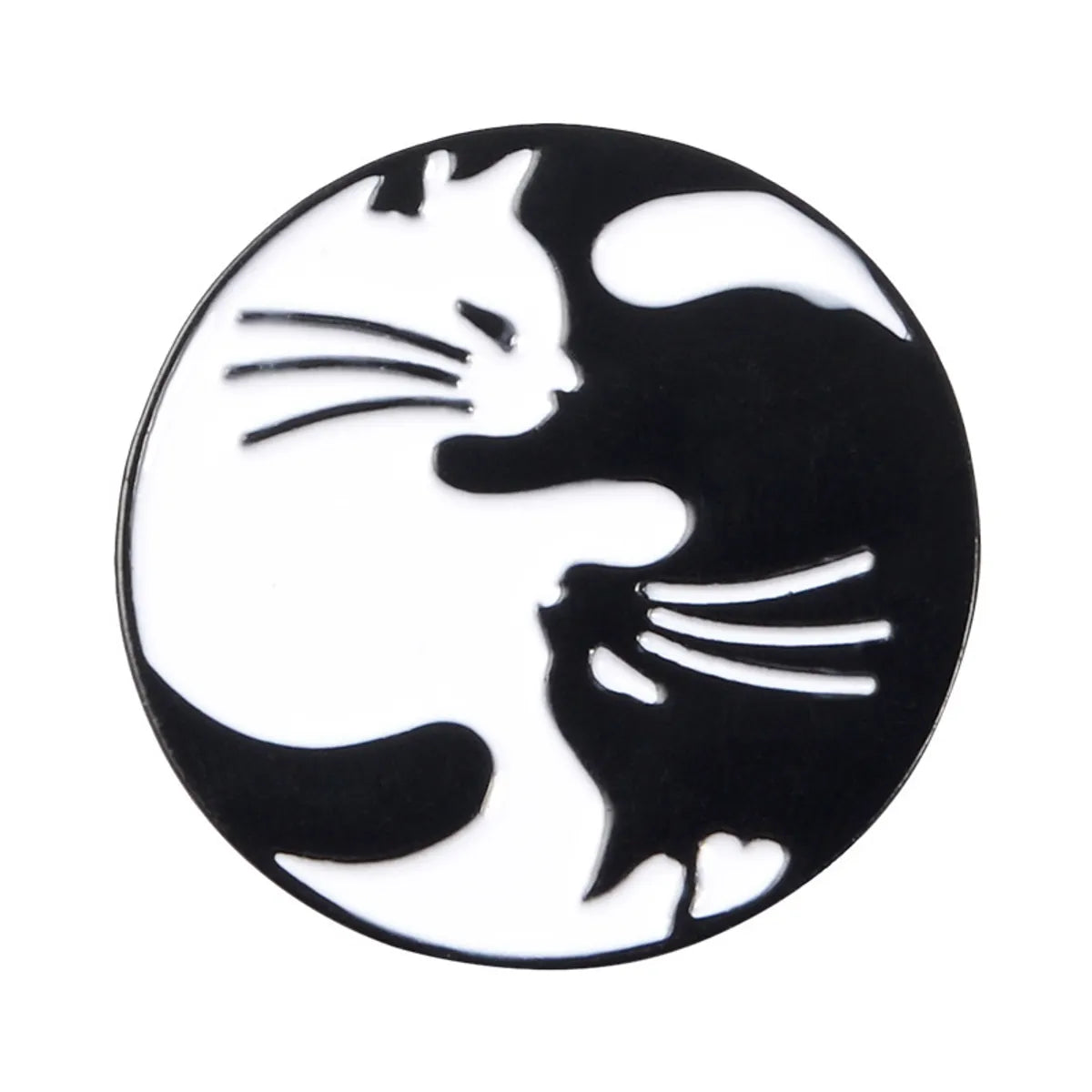 Cartoon Style Cat Alloy Stoving Varnish Unisex Brooches