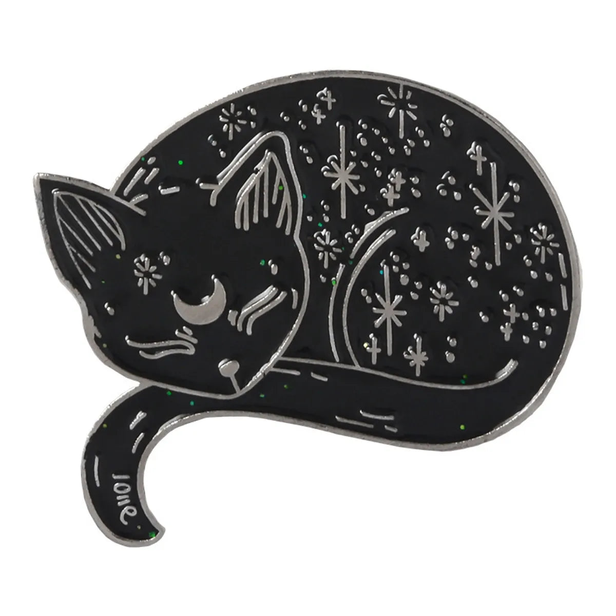 Cartoon Style Cat Alloy Stoving Varnish Unisex Brooches