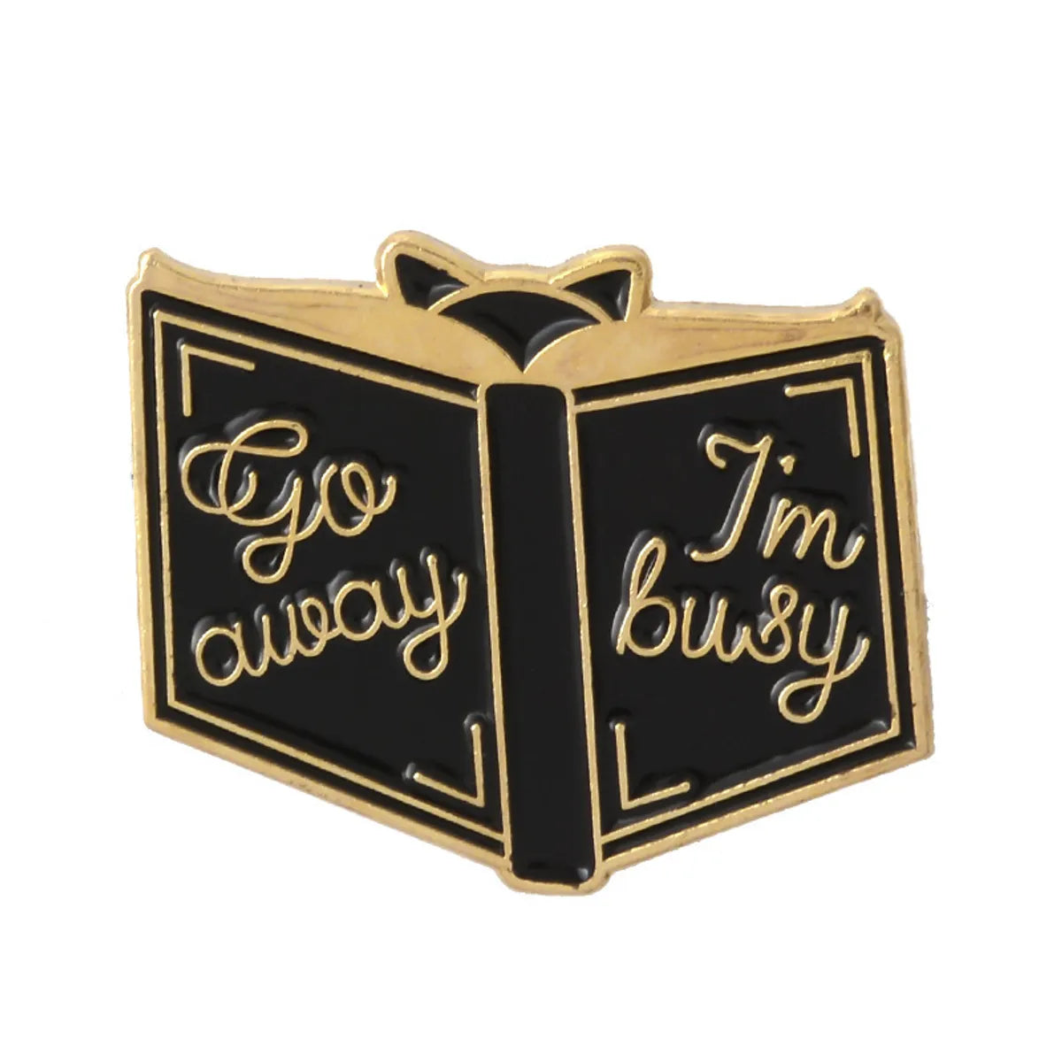 Cartoon Style Cat Alloy Stoving Varnish Unisex Brooches