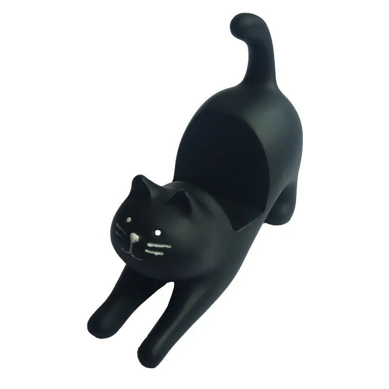 Cartoon Style Cat Plastic Mobile Phone Holder