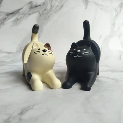 Cartoon Style Cat Plastic Mobile Phone Holder