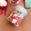 Cartoon Style Christmas Tree Bell Snowman Cloth Resin Hair Tie