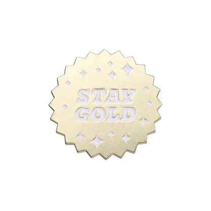 Cartoon Style Cowboy Style Book Geometric Letter Alloy Stamping Stoving Varnish Plating Unisex Brooches