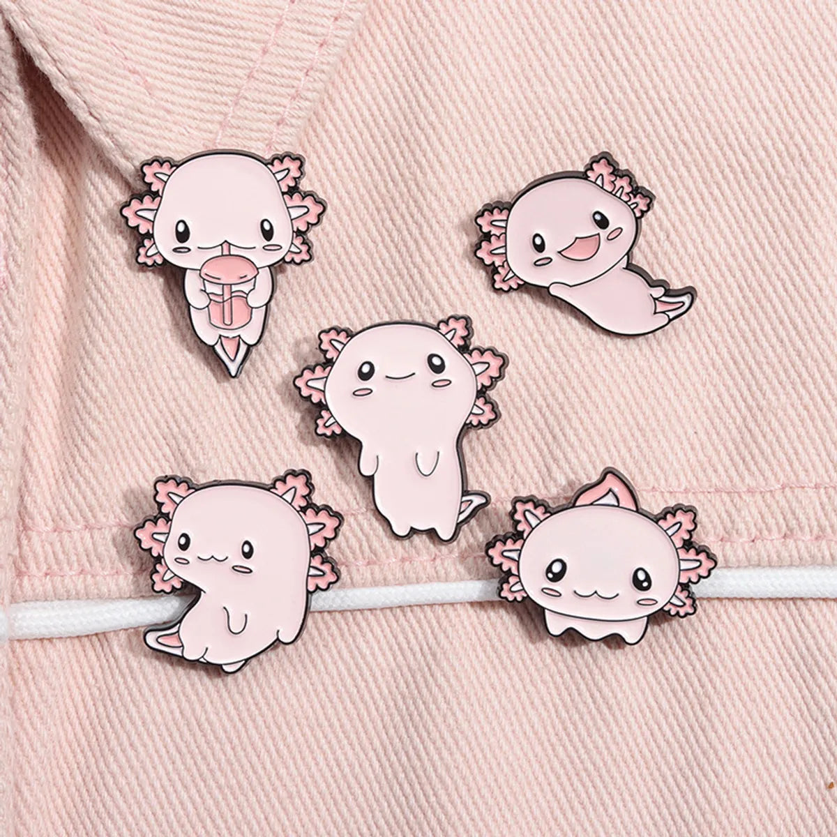 Cartoon Style Cute Animal Alloy Stamping Stoving Varnish Plating Women'S Brooches